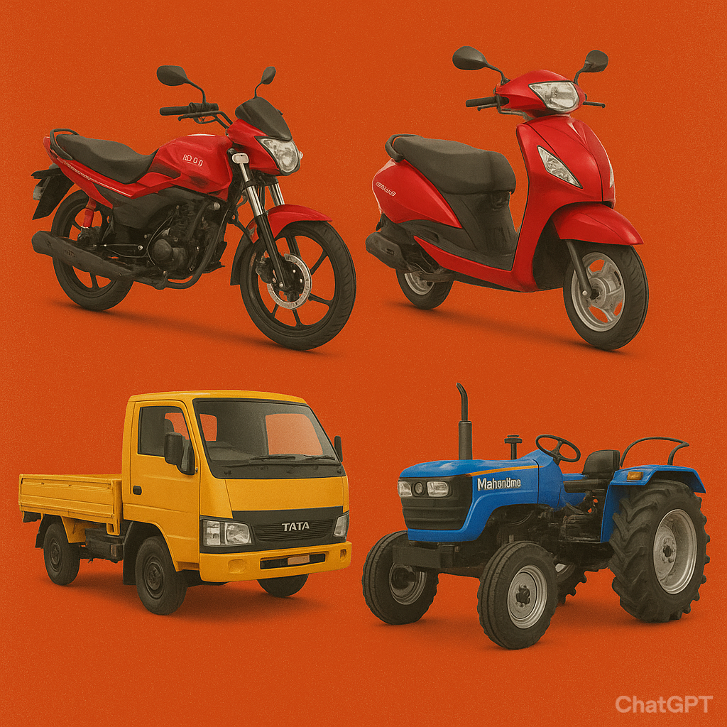 GST Bonanza Ignites Auto Sector: Mahindra Soars 7% on Tractor Tax Cut, Maruti and Tata Motors Falter