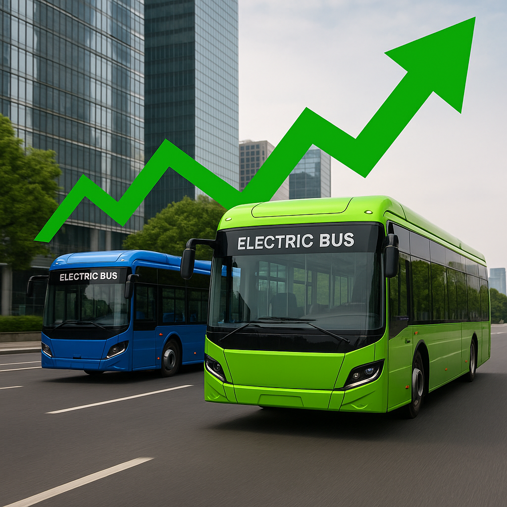 Electric Bus Stocks Surge: Olectra and JBM Auto Jump 12% – Here's Why"
