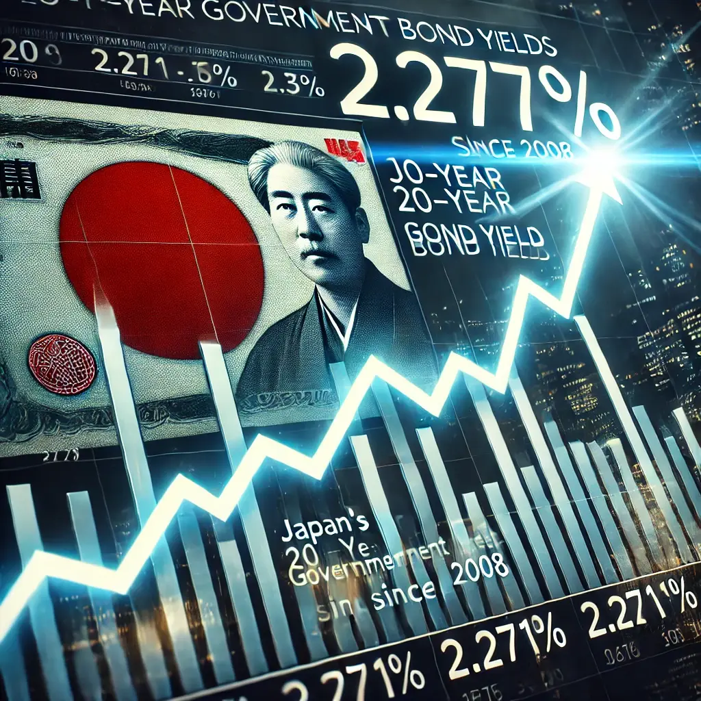 Japan’s 20-Year Bond Yield Hits Highest Level Since 2008 – A Major Shift in Global Rates
