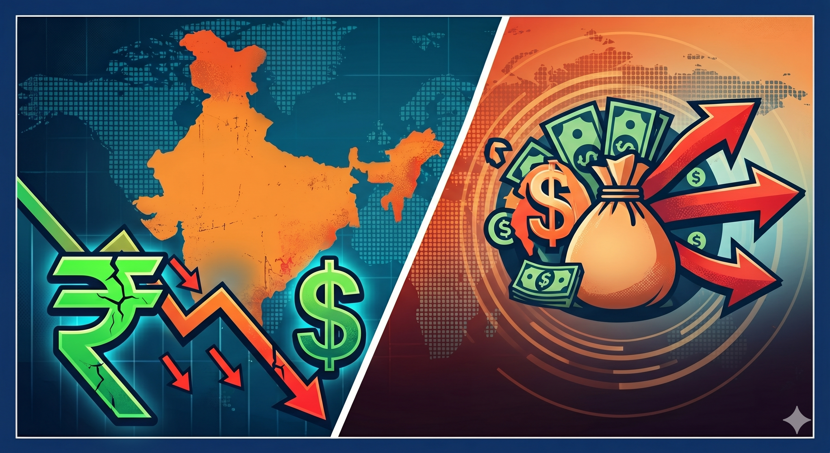 Why FII Tax Hikes Triggered Capital Flight and Rupee Depreciation
