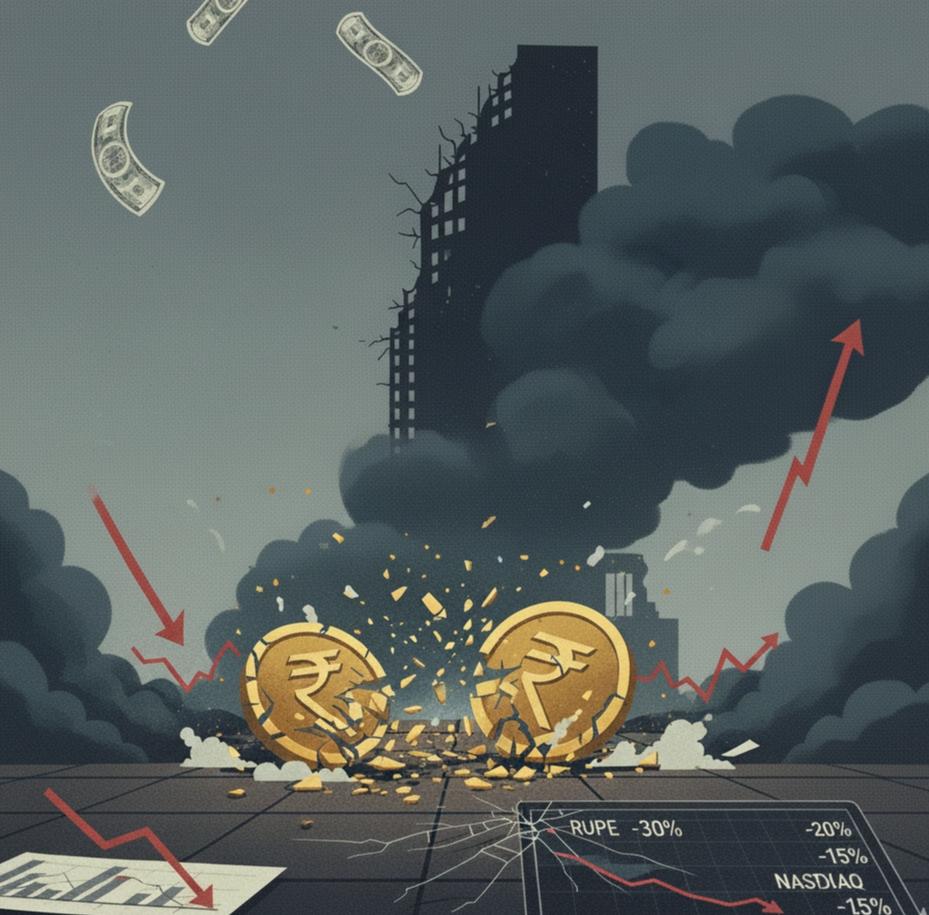 Indian Rupee Declines 46% Against U.S. Dollar Since 2009