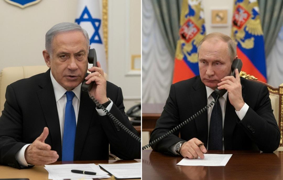 Vladimir Putin and Benjamin Netanyahu Discuss Gaza Crisis and Middle East Stability